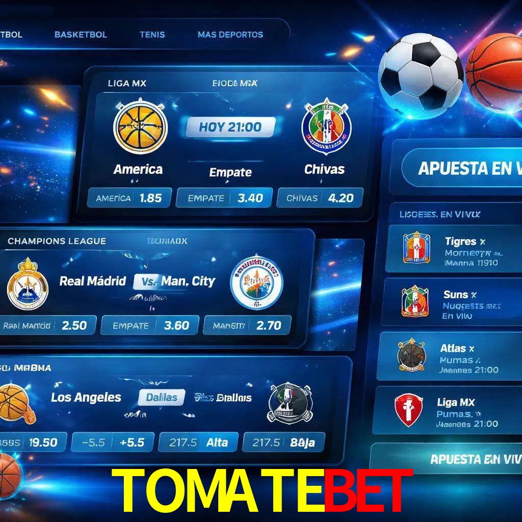 Mercados de apuestas deportivas TOMATEBET para jugadores en México